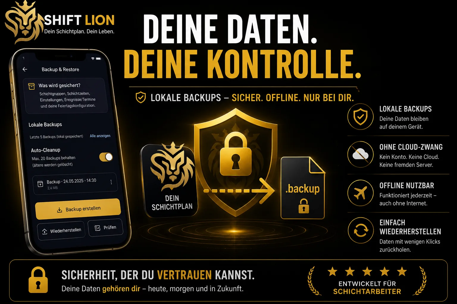 Shift Lion Backup