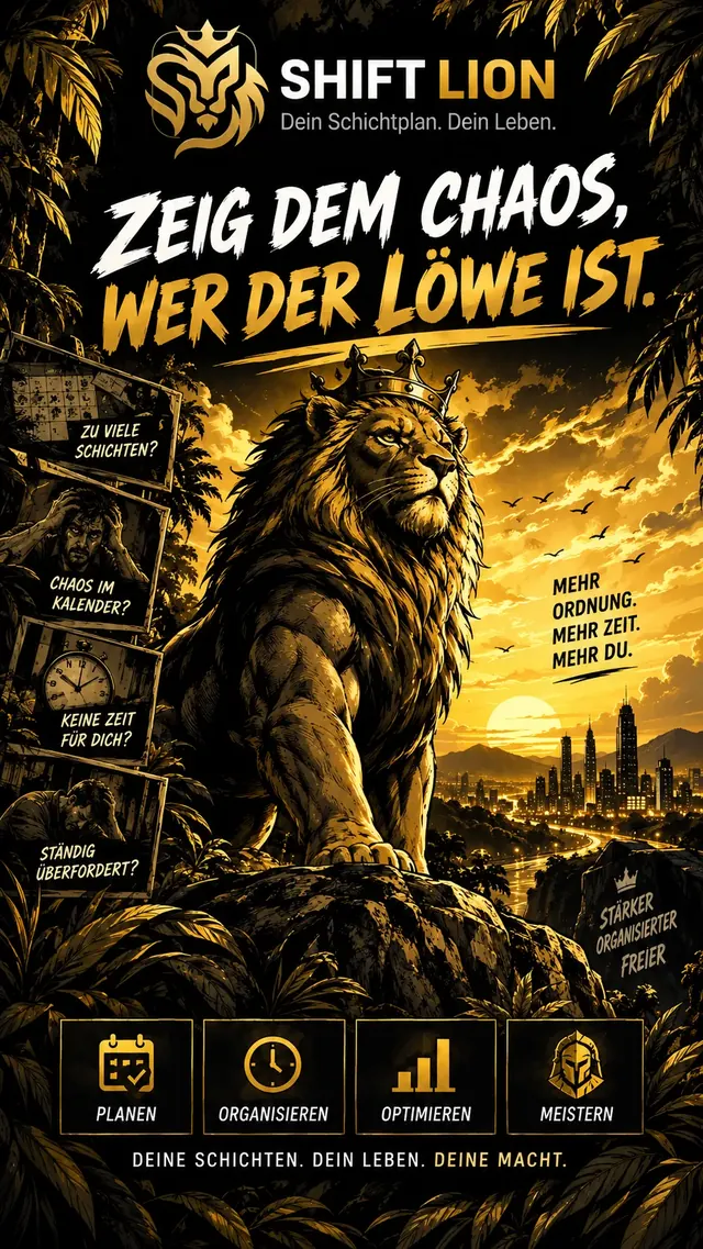 Shift Lion – Zeig dem Chaos, wer der Löwe ist